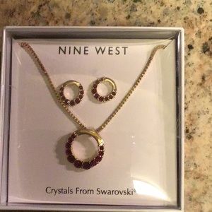 Nine West Jewelry “Ruby” set